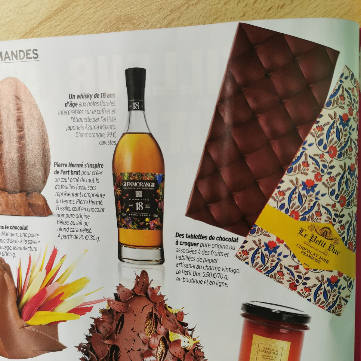 Nos tablettes de chocolat - Cuisine & Vins