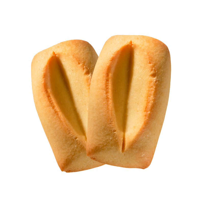 Navettes Bio à la fleur d'oranger  - biscuit légèrement sablé à la délicieuse saveur de fleur d'oranger
