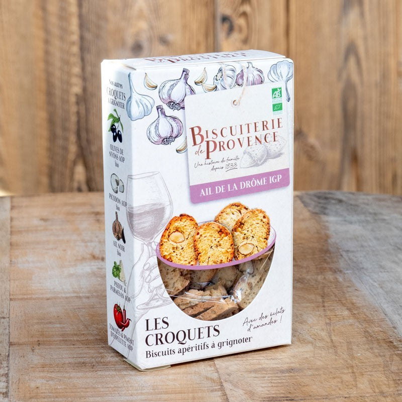 Croquets apéritifs ail de la Drôme IGP