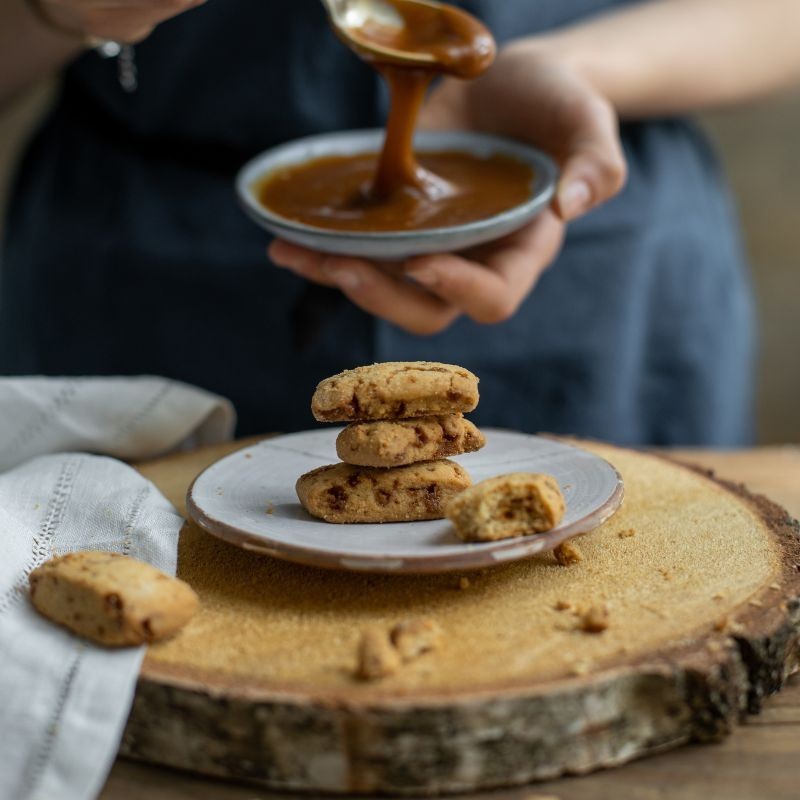 Sablés BIO caramel au beurre salé - Ces sablés BIO n'ont rien à envier aux Bretons
