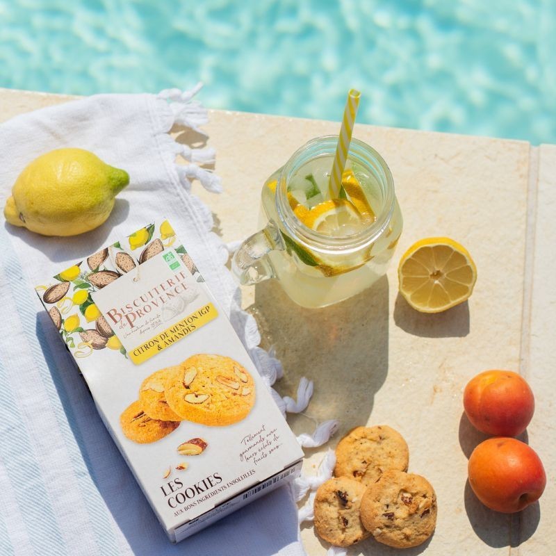 Cookies citron de Menton IGP & amande - frais et gourmands