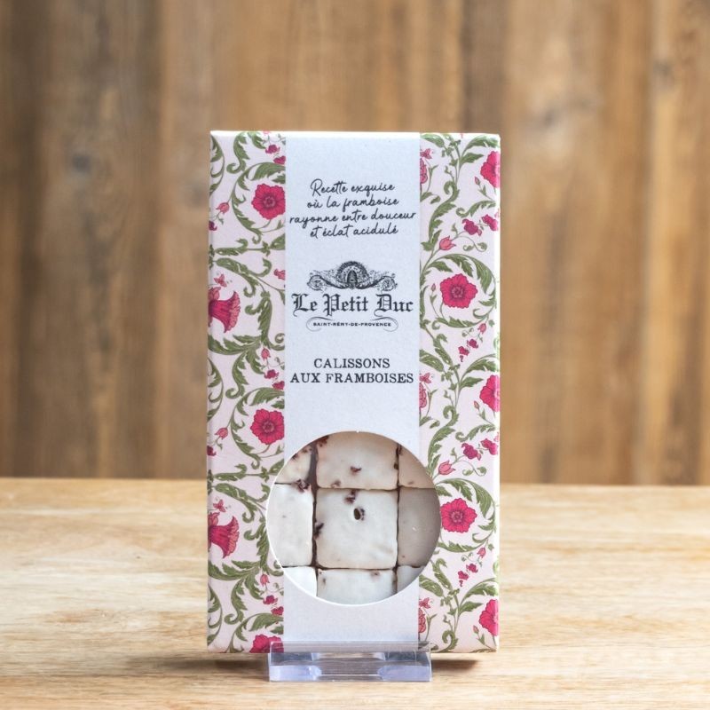 Tablette de calissons framboise - le petit duc