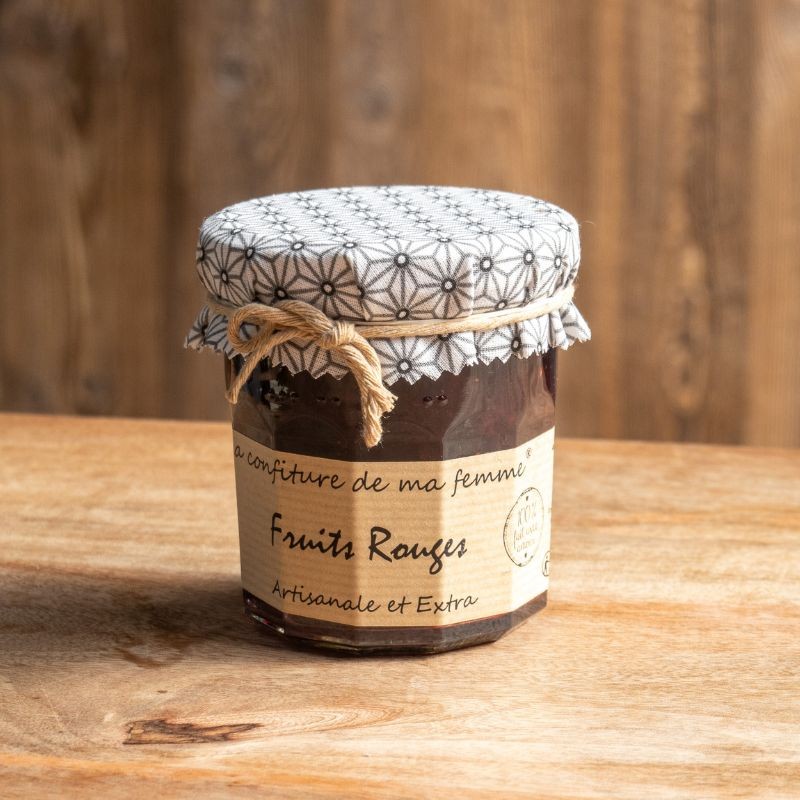 Confiture fruits rouges