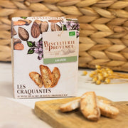 Craquantes BIO aux amandes - Petits biscuits secs riches en amandes