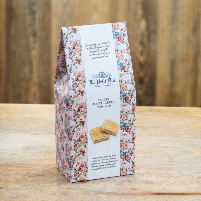 Folies de Paulette - biscuits à la quantité déraisonnable de fruits confits