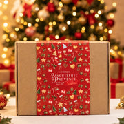 Coffret carton Noël grand format (vide)